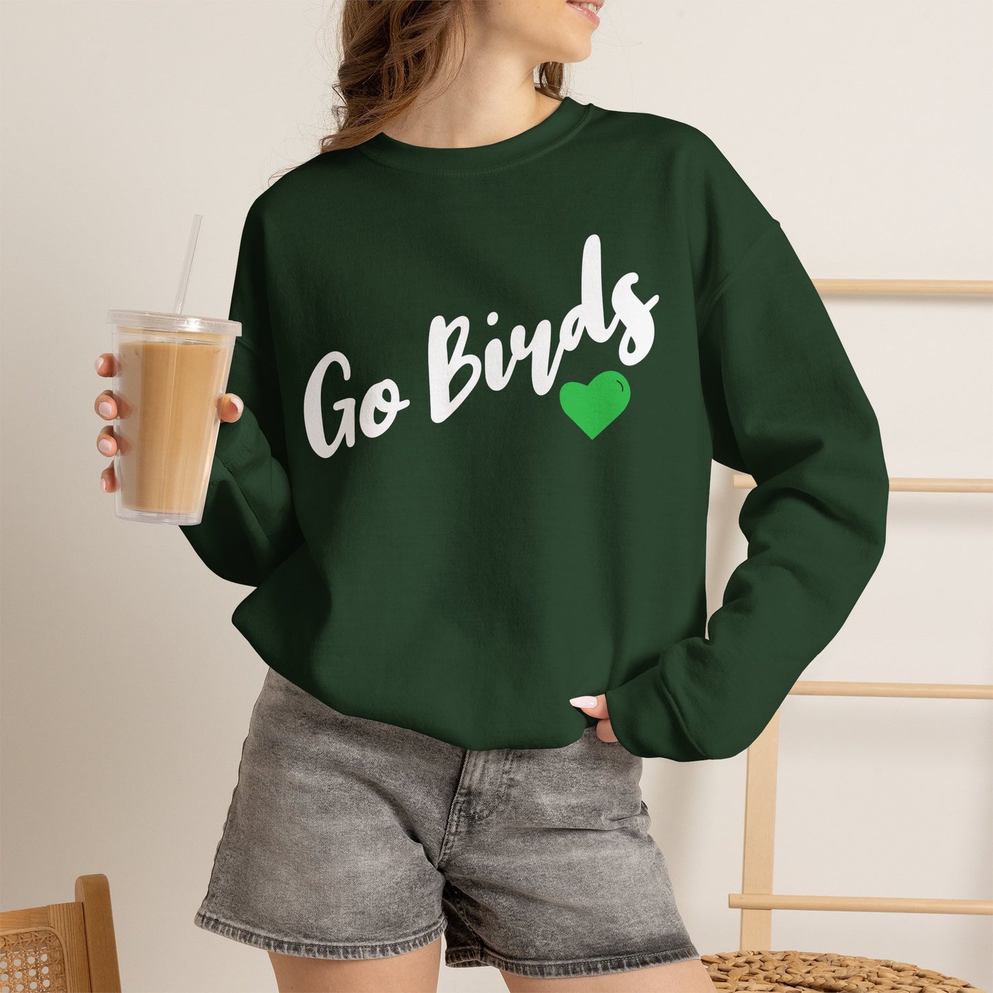 Birds Crewneck Sweatshirt