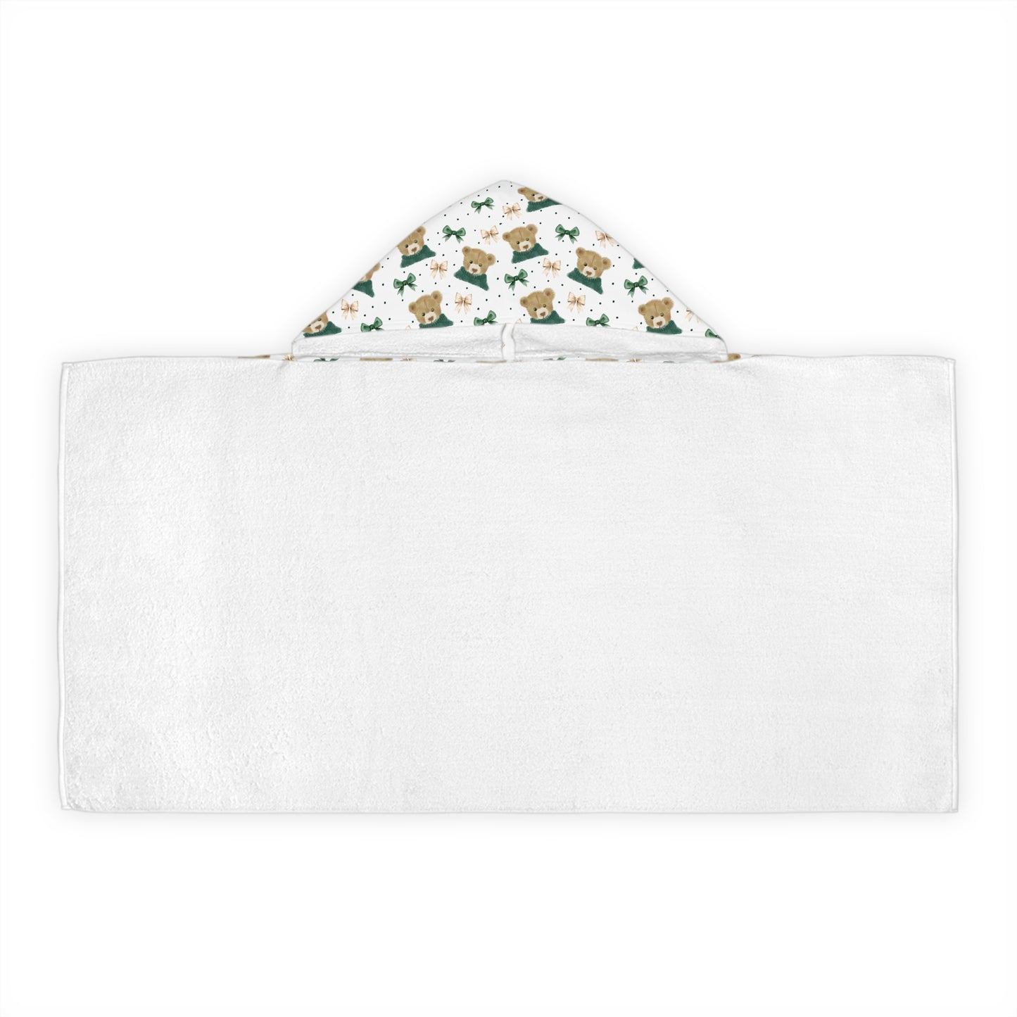 Teddy Bear Youth Hooded Towel