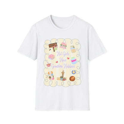Hot Girls Grandma Hobbies T-Shirt