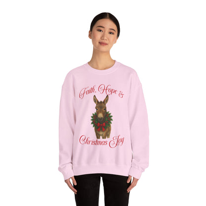 Donkey Christmas Sweatshirt