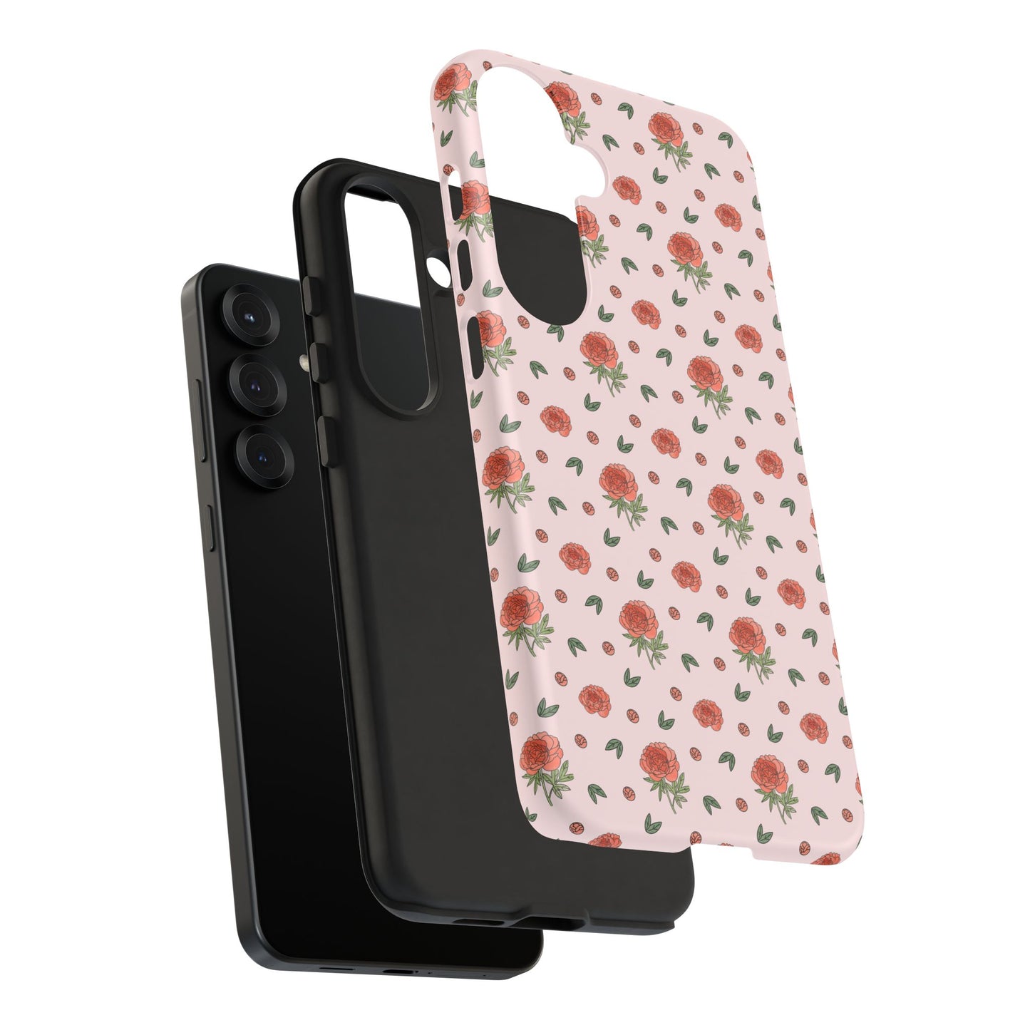 Peony Collage Phone Case