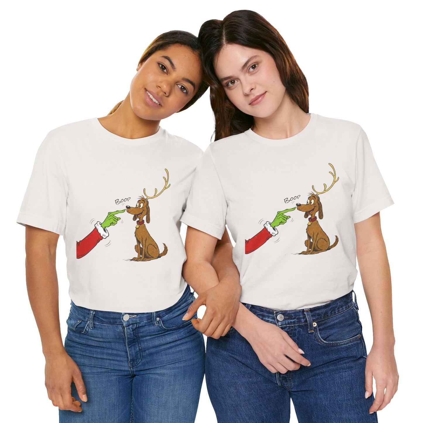 Grinch Boop Unisex Jersey Short Sleeve Tee