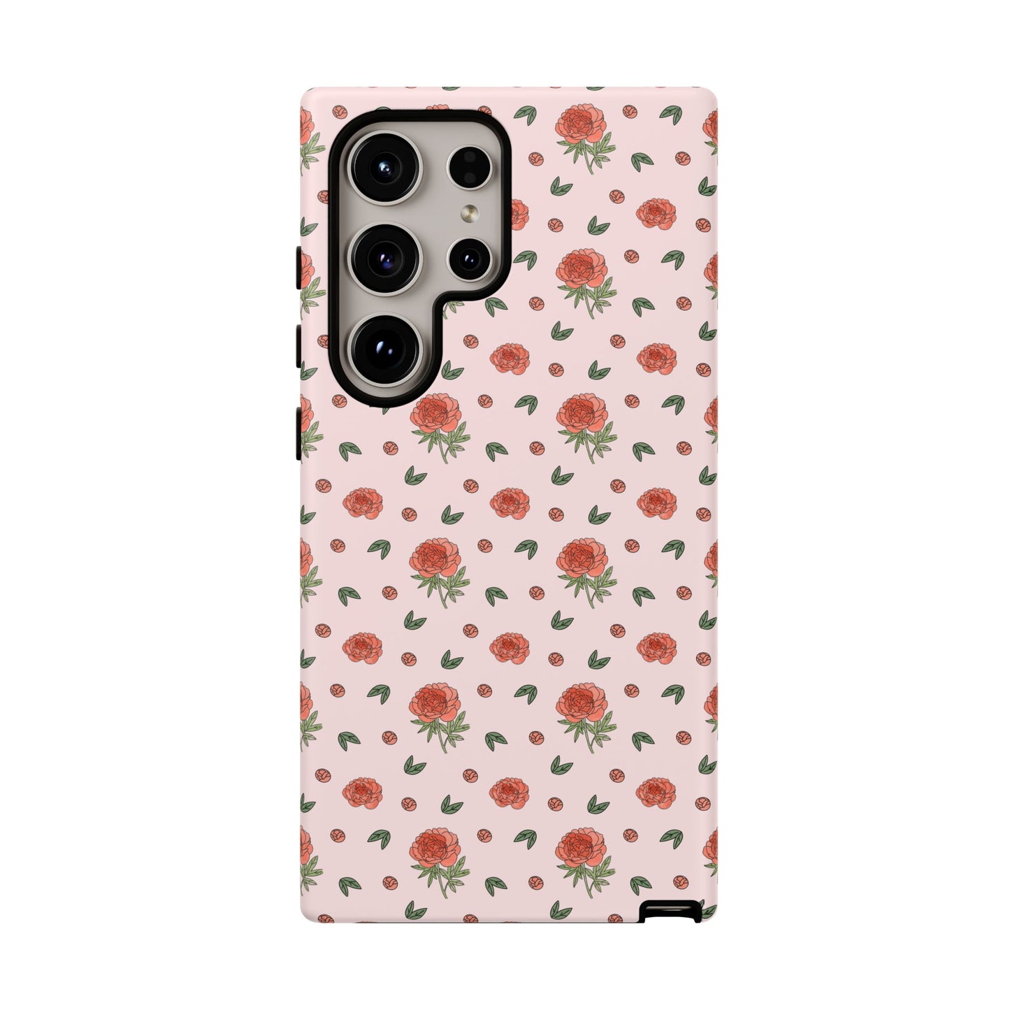 Peony Collage Phone Case