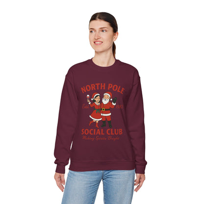 Santa Social Sweatshirt