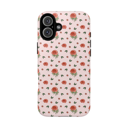 Peony Collage Phone Case