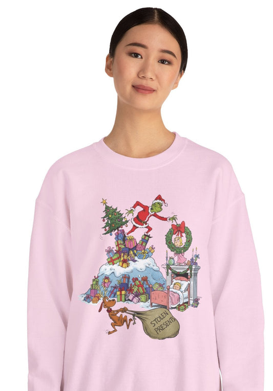 Grinch Presents Unisex Heavy Blend™ Crewneck Sweatshirt
