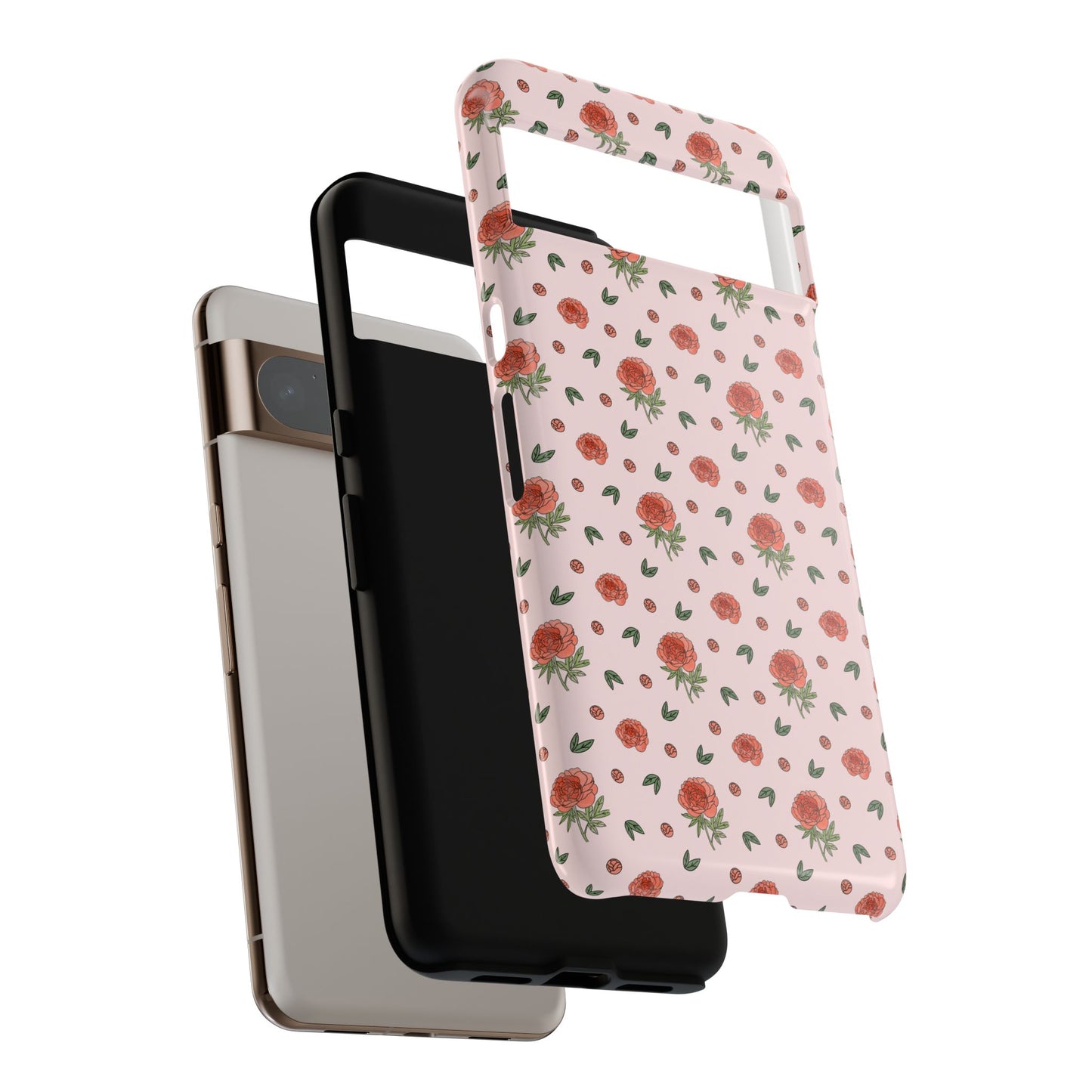 Peony Collage Phone Case