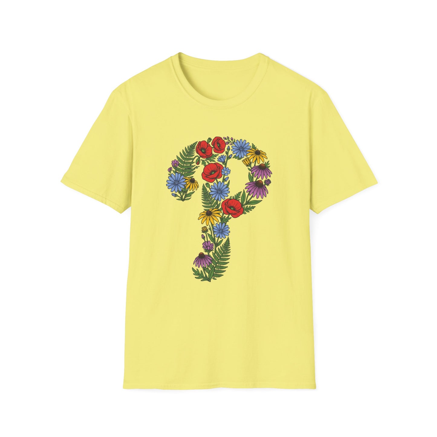 Floral  P T-Shirt