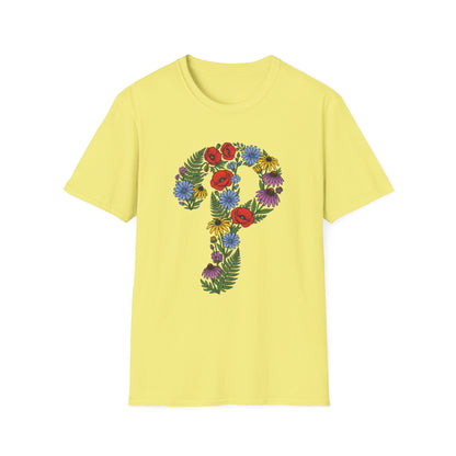 Floral  P T-Shirt
