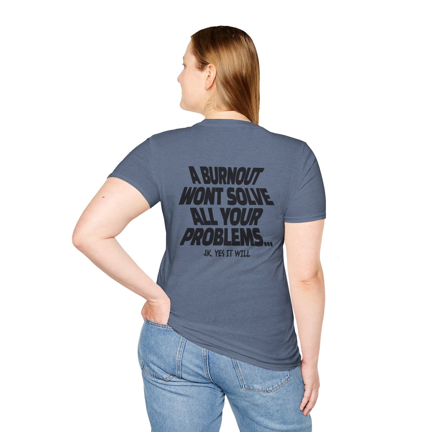 Burnout T-Shirt Black