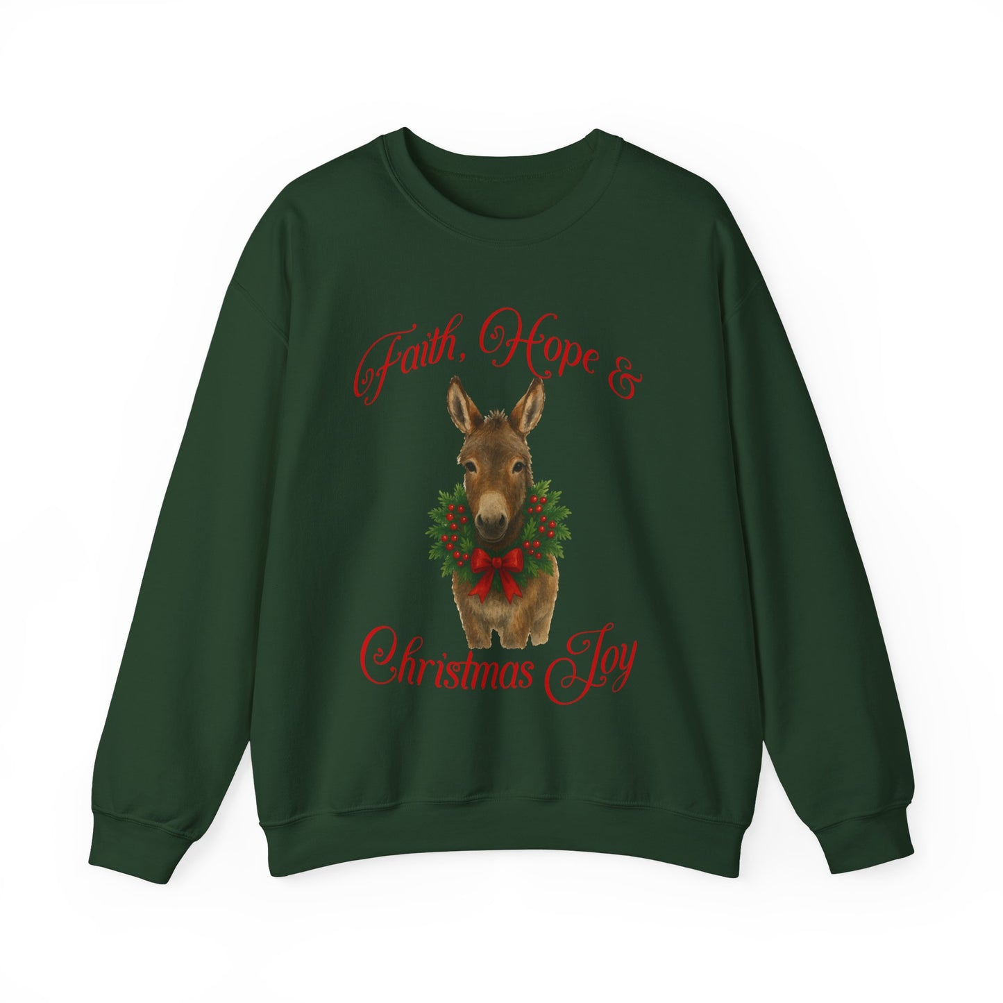 Donkey Christmas Sweatshirt