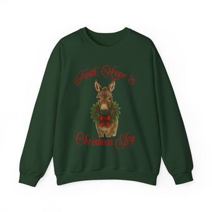 Donkey Christmas Sweatshirt