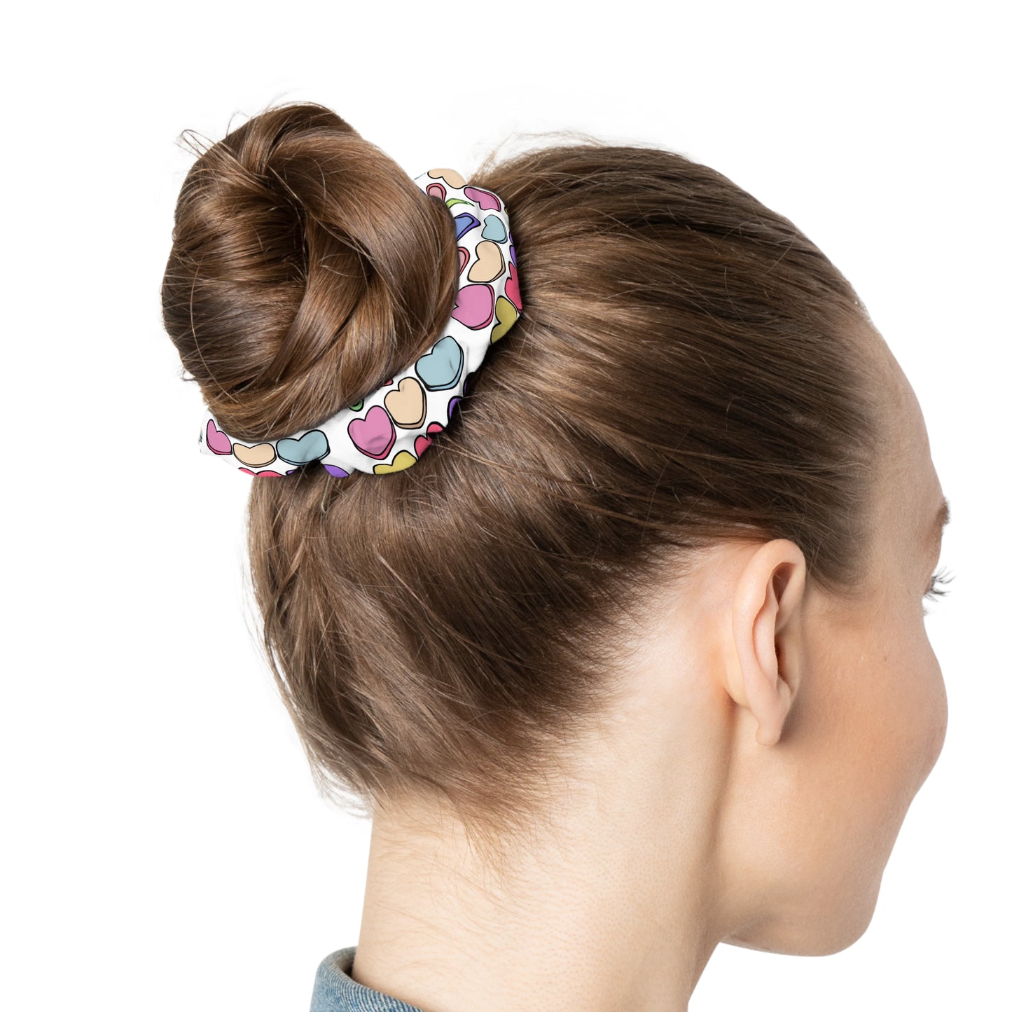 Heart Scrunchie