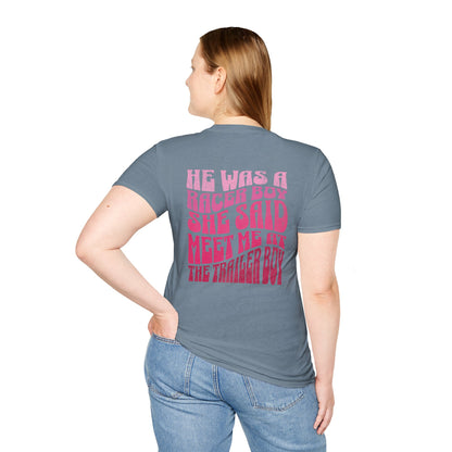 Racer Boy Pink T-Shirt