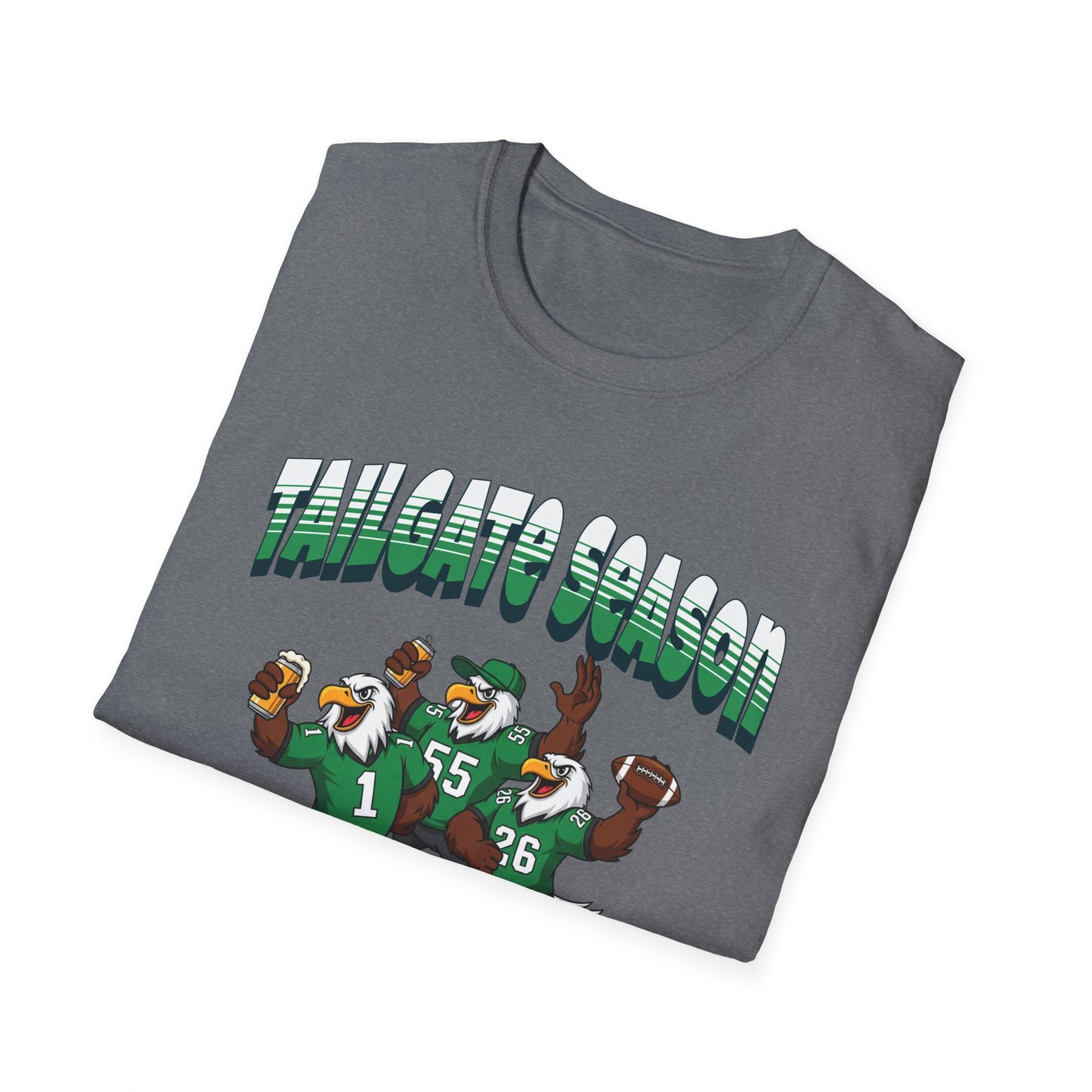 Birds Tailgate Unisex Softstyle T-Shirt