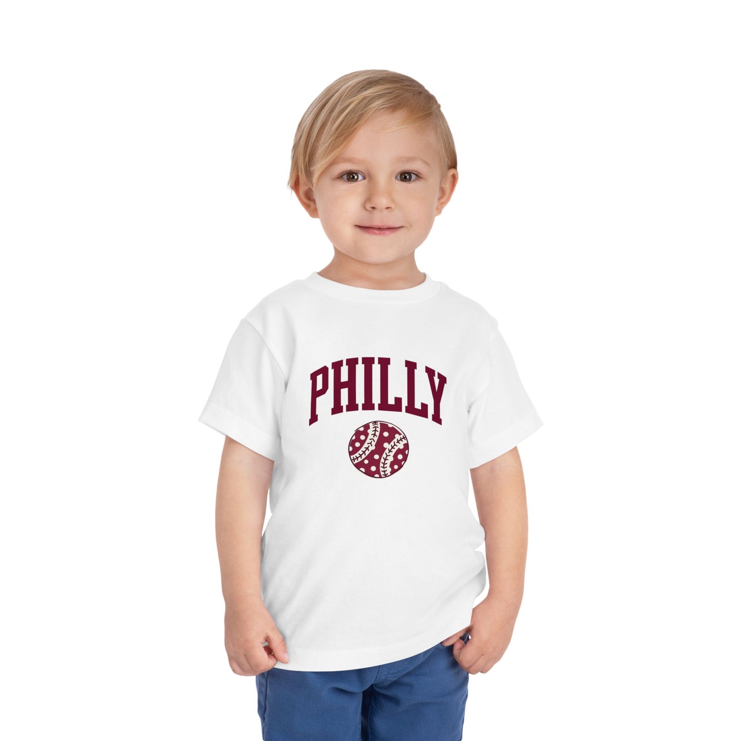 PHILLY Baseball Toddler Short Sleeve Tee