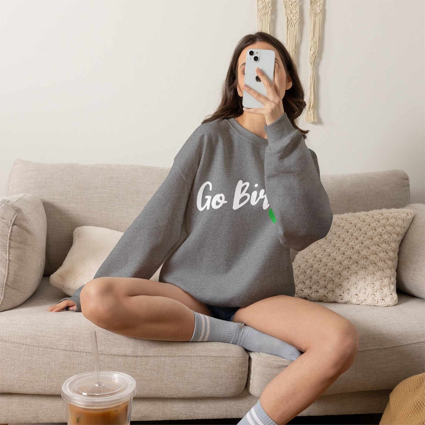 Birds Crewneck Sweatshirt