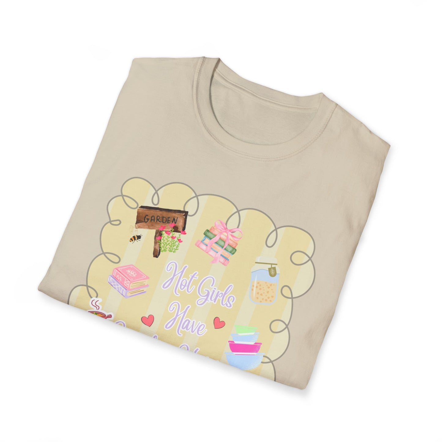 Hot Girls Grandma Hobbies T-Shirt