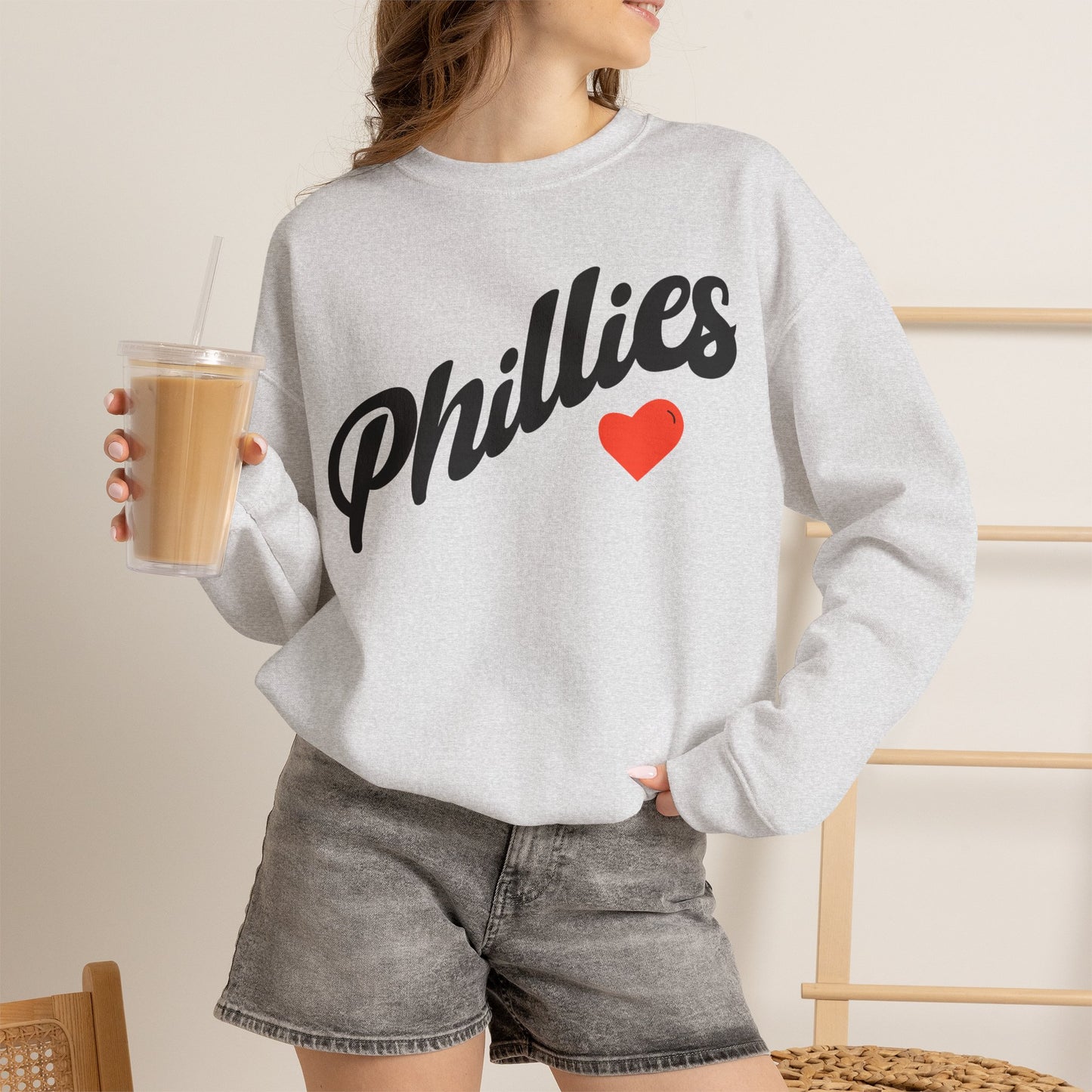 Phillies Heart Sweatshirt