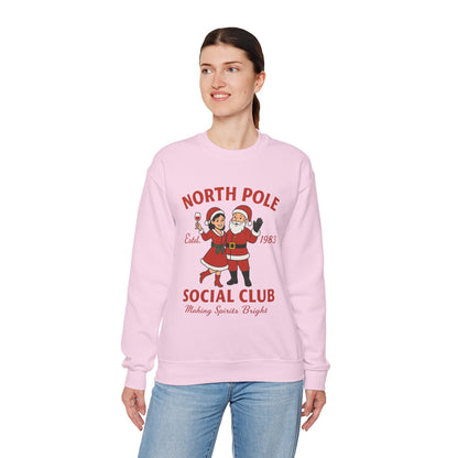 Santa Social Sweatshirt