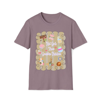 Hot Girls Grandma Hobbies T-Shirt