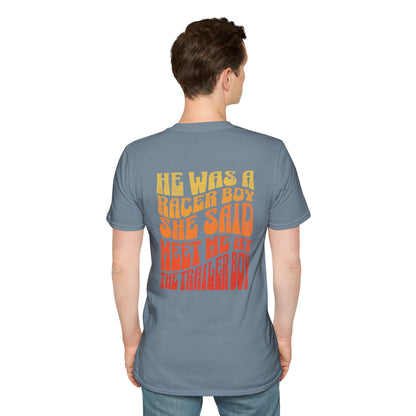 Racer Boy Sunset T-Shirt