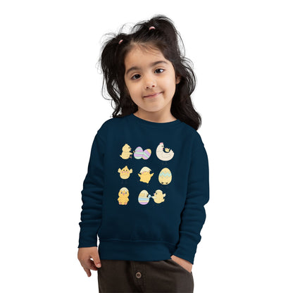 Baby Chick Easter Toddler Sweatshirt