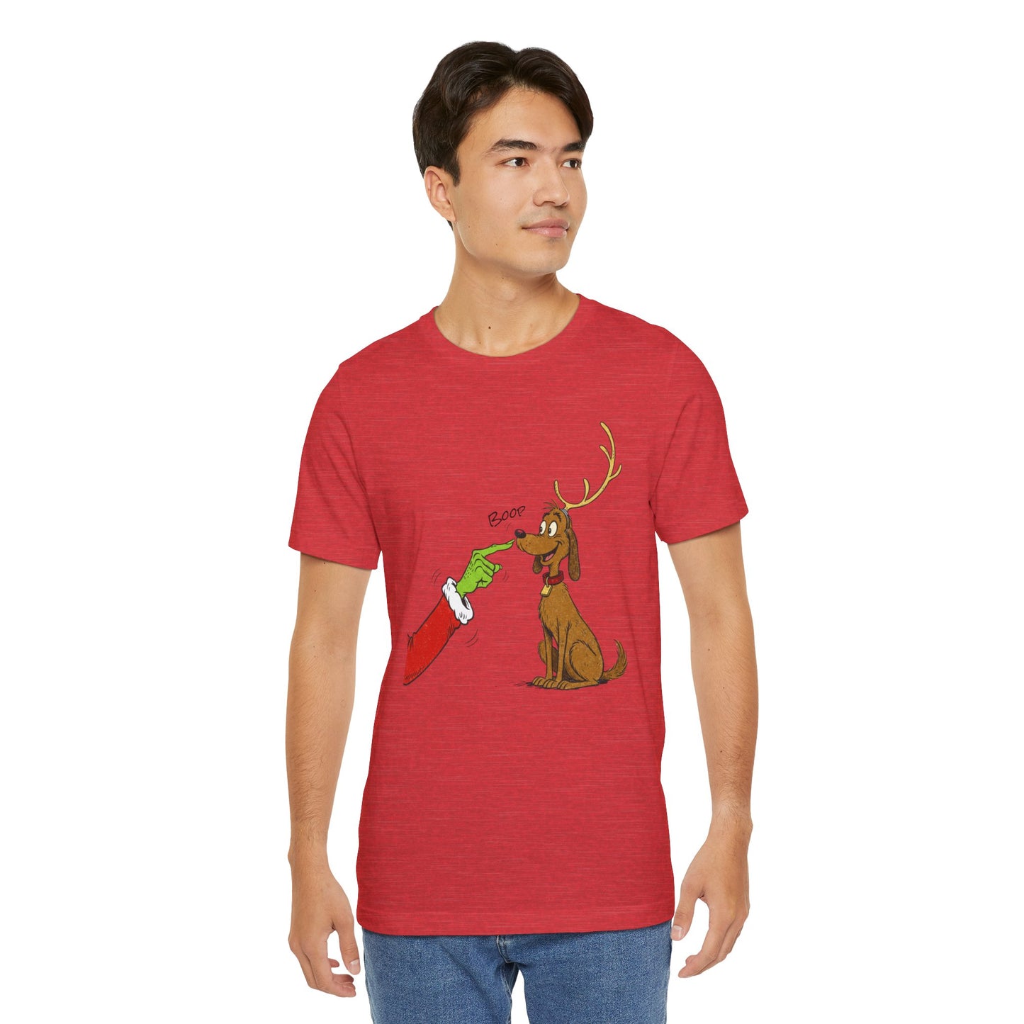 Grinch Boop Unisex Jersey Short Sleeve Tee