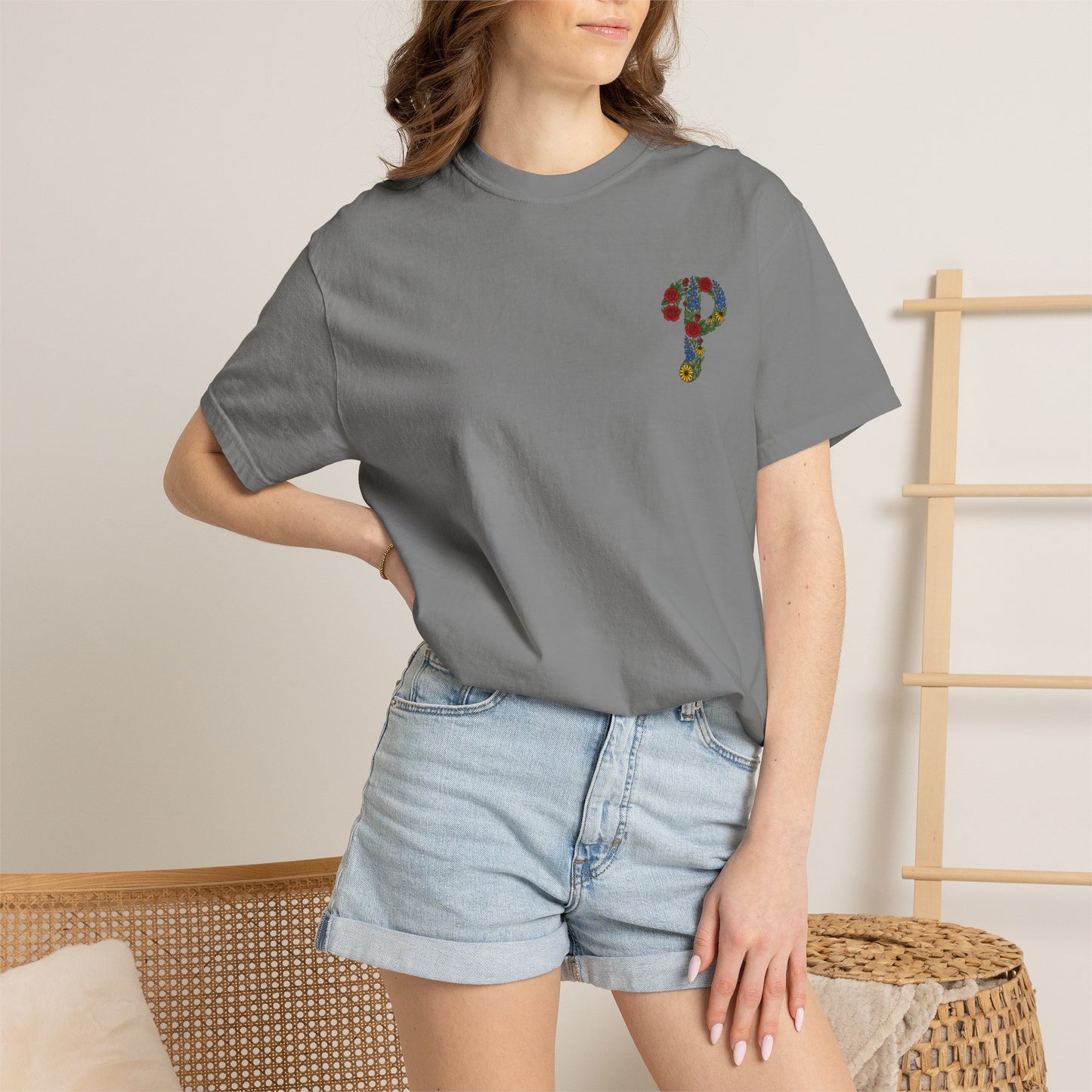 Floral P T-Shirt