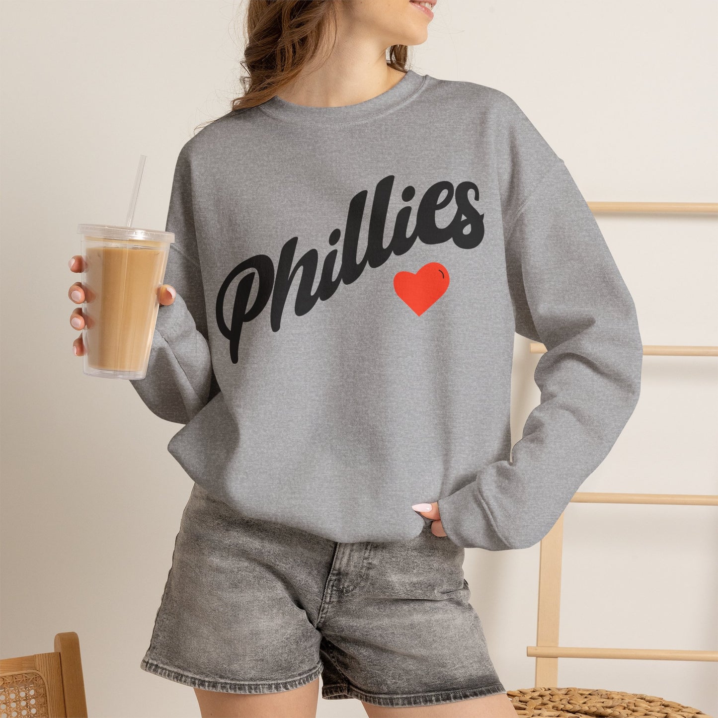 Phillies Heart Sweatshirt