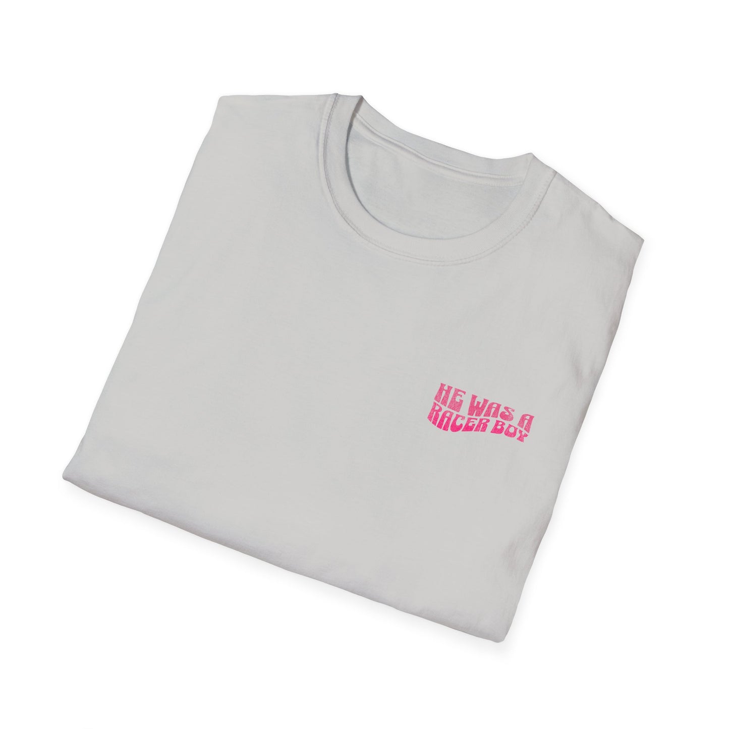 Racer Boy Pink T-Shirt