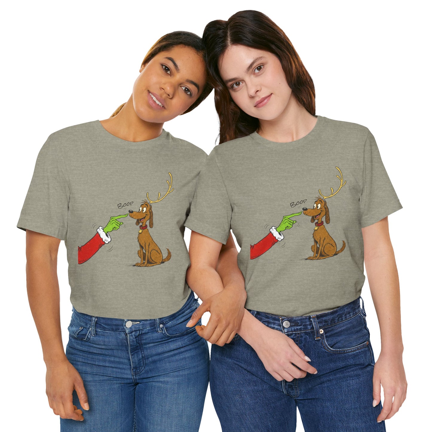 Grinch Boop Unisex Jersey Short Sleeve Tee