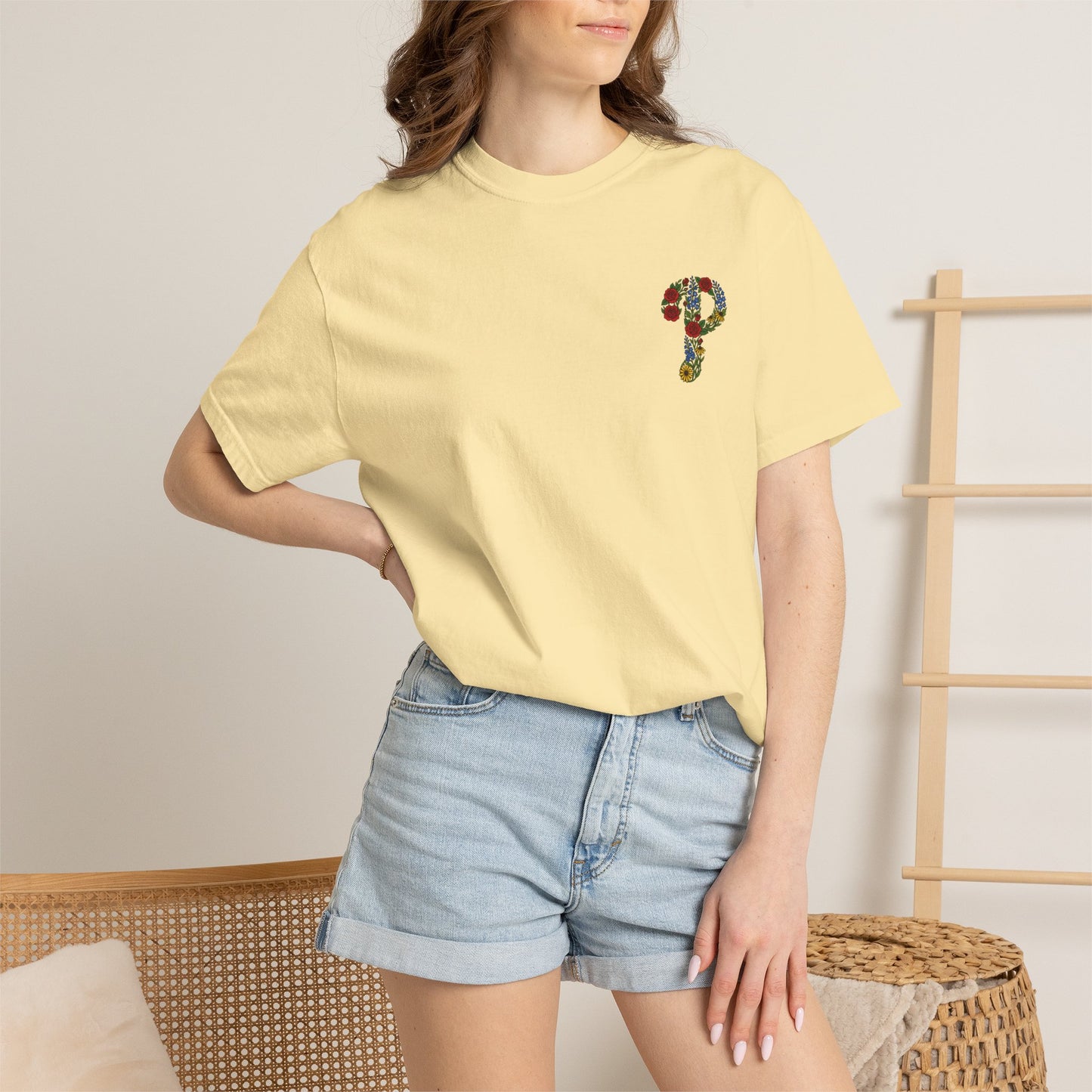Floral P T-Shirt