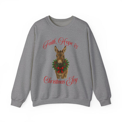 Donkey Christmas Sweatshirt