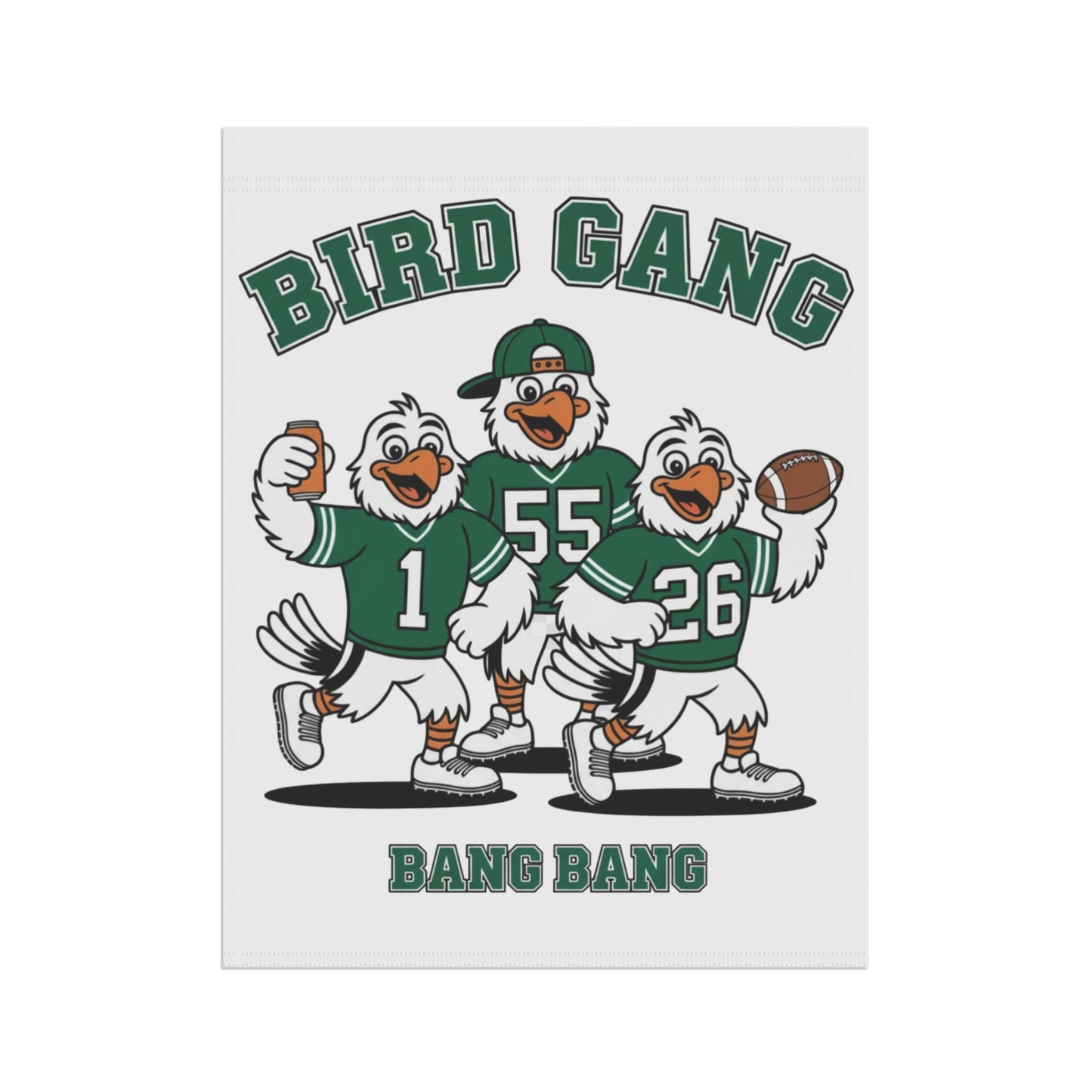 Bird Gang Garden & House Banner