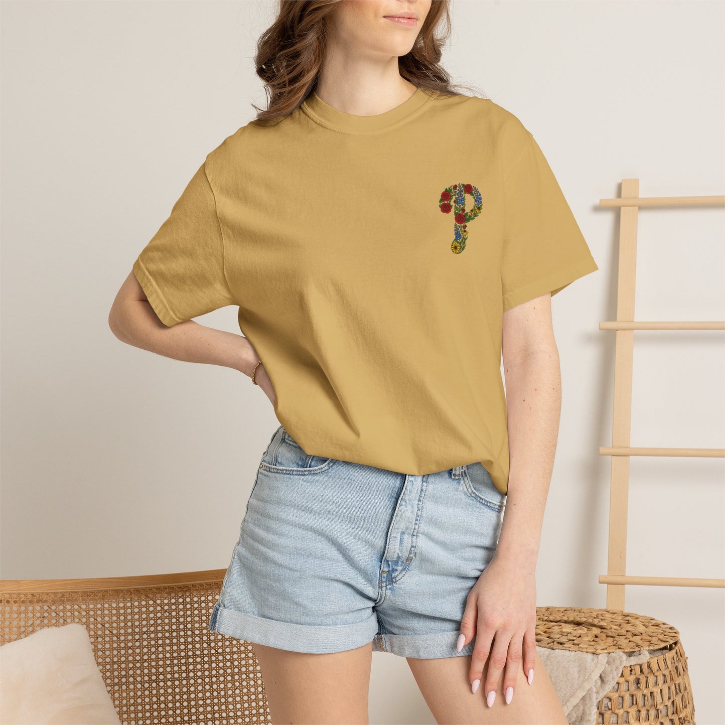 Floral P T-Shirt