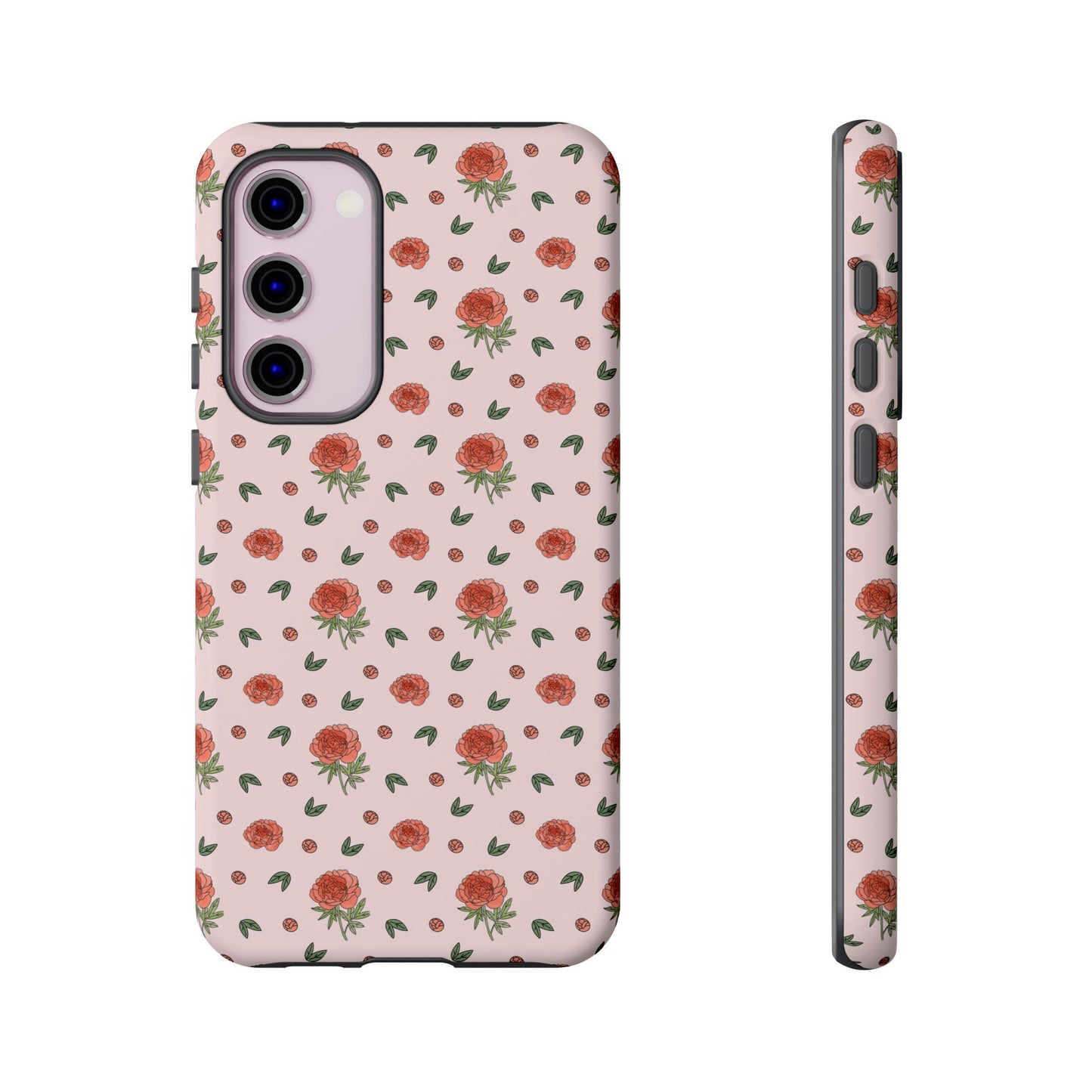 Peony Collage Phone Case