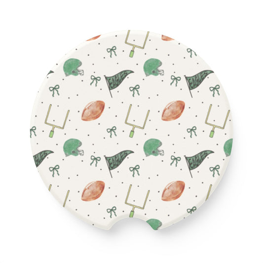 Eagles Soapstone Car Coaster