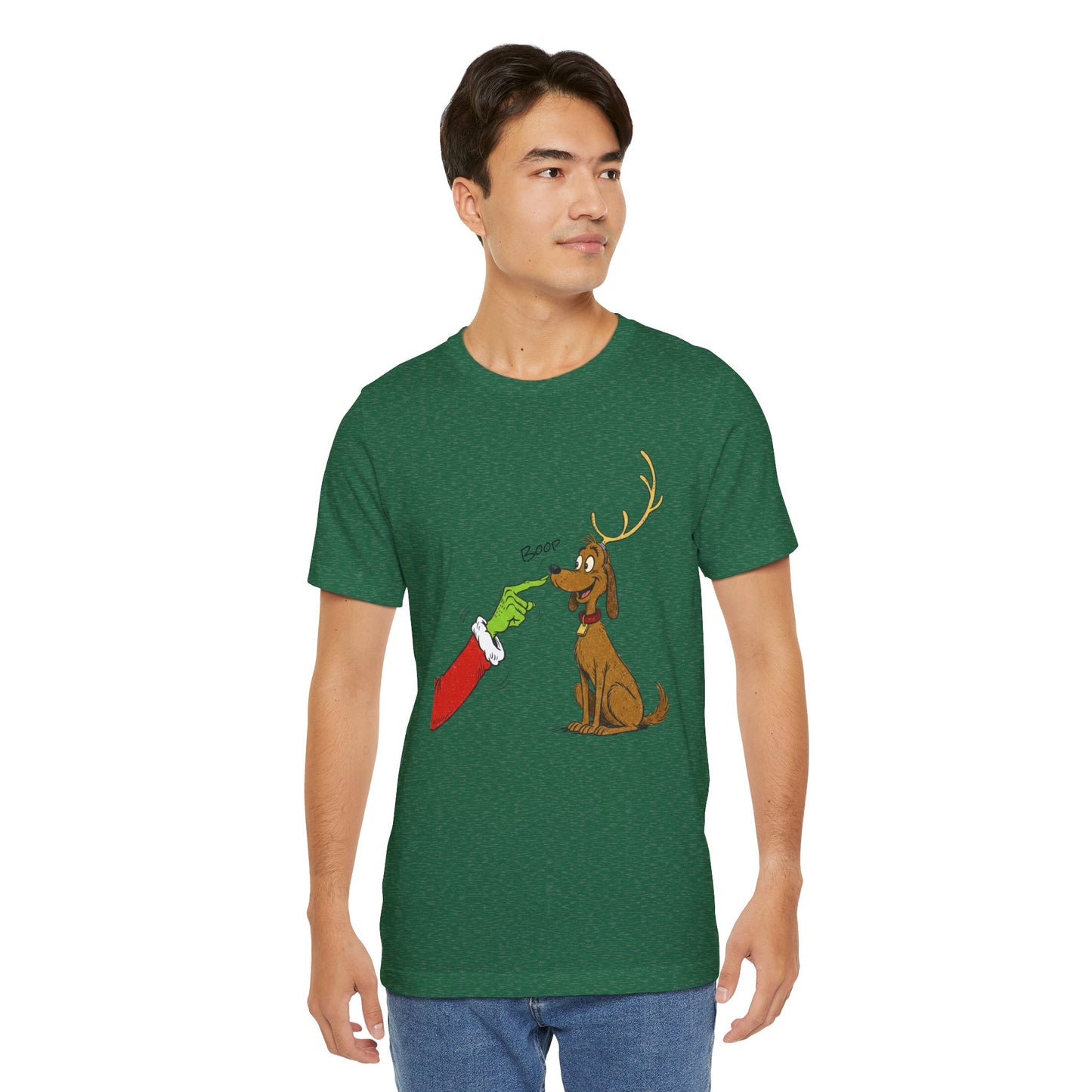 Grinch Boop Unisex Jersey Short Sleeve Tee