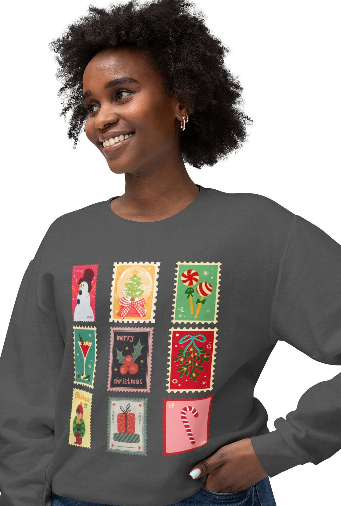 Christmas Stamp Sweatshirt