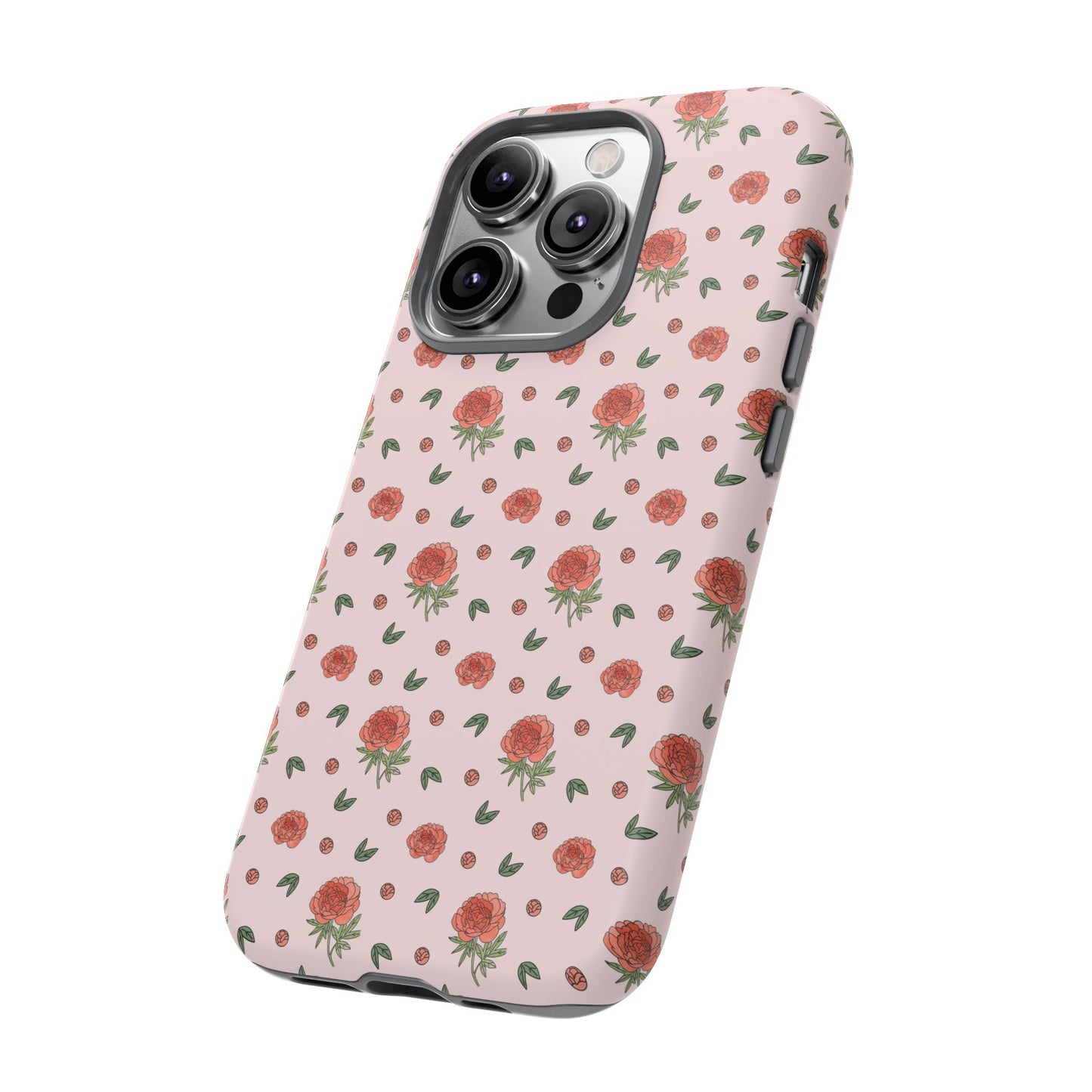 Peony Collage Phone Case