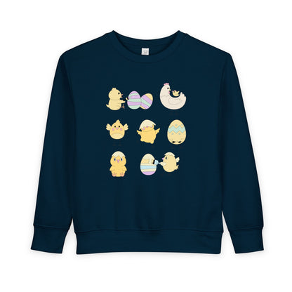 Baby Chick Easter Toddler Sweatshirt