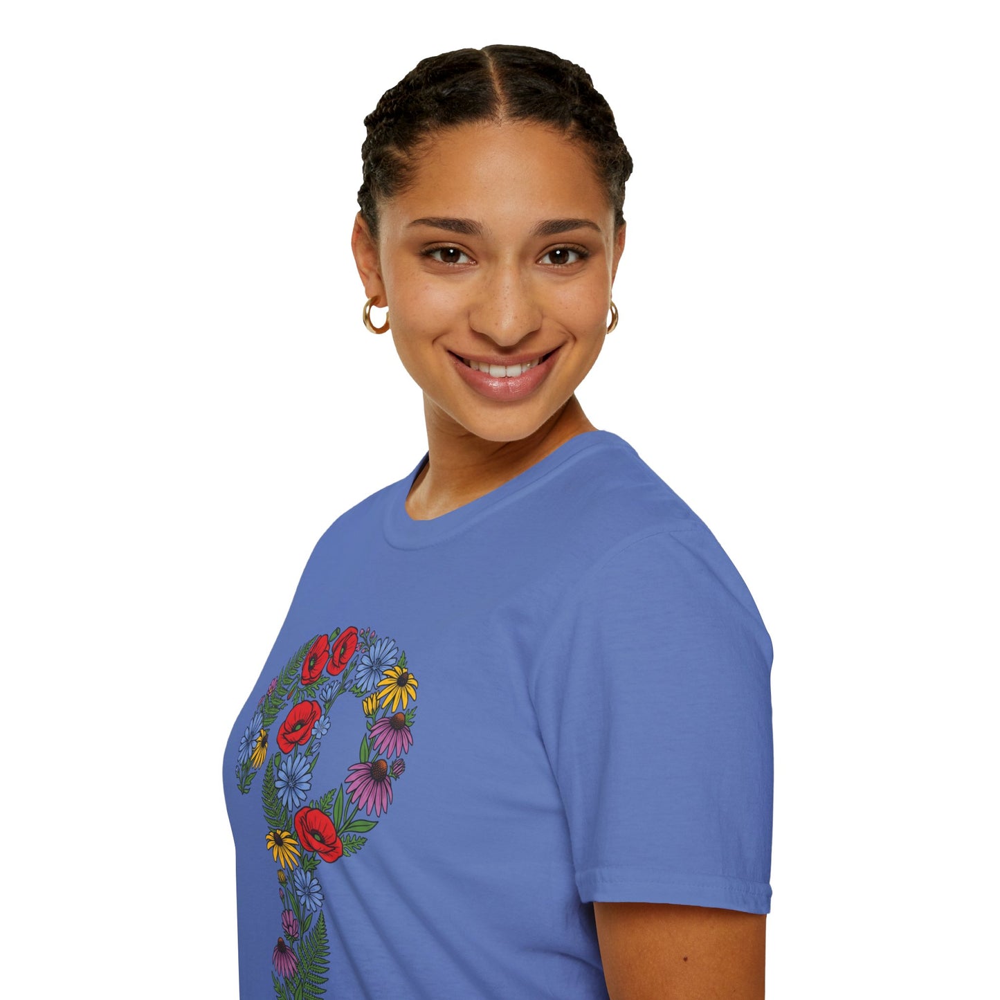 Floral  P T-Shirt