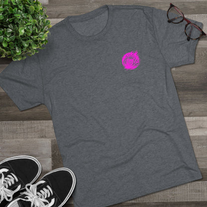 Burnout Tee Magenta