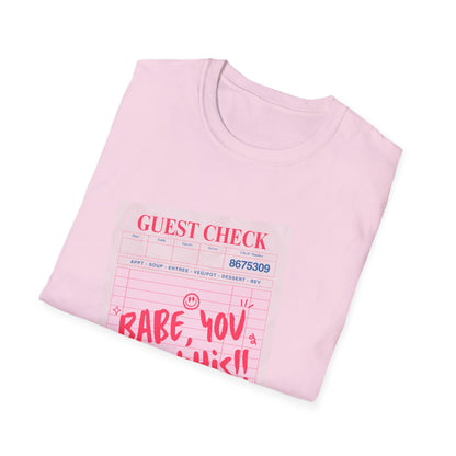 You Got This Babe Diner Check T-Shirt