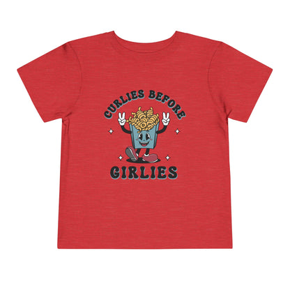 Curlies Before Girlies Toddler Tee
