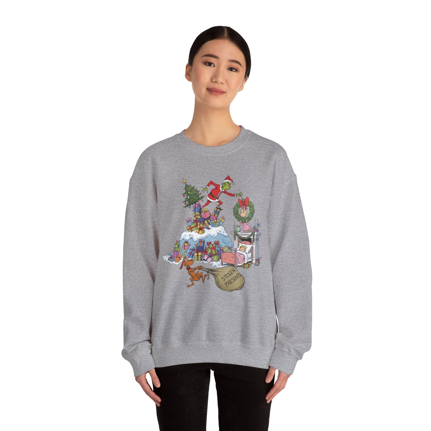 Grinch Presents Unisex Heavy Blend™ Crewneck Sweatshirt