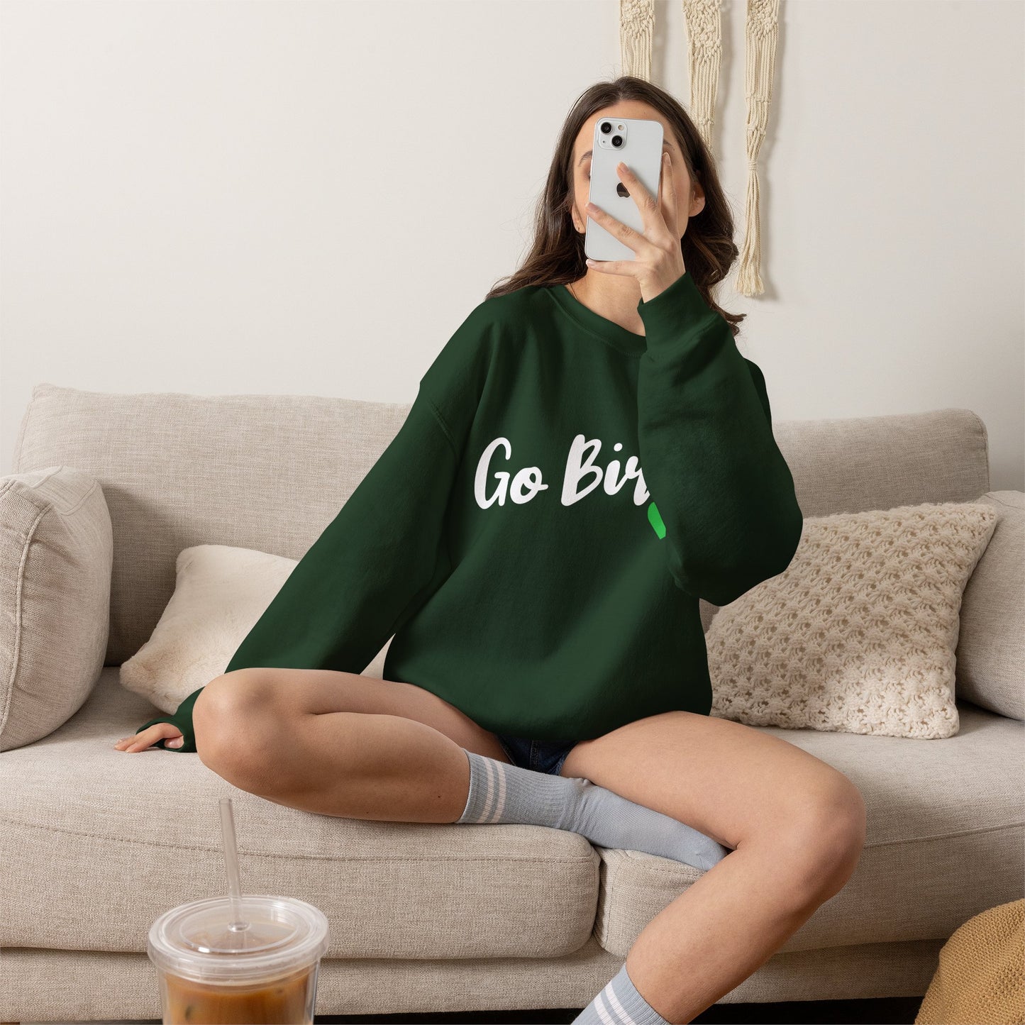Birds Crewneck Sweatshirt