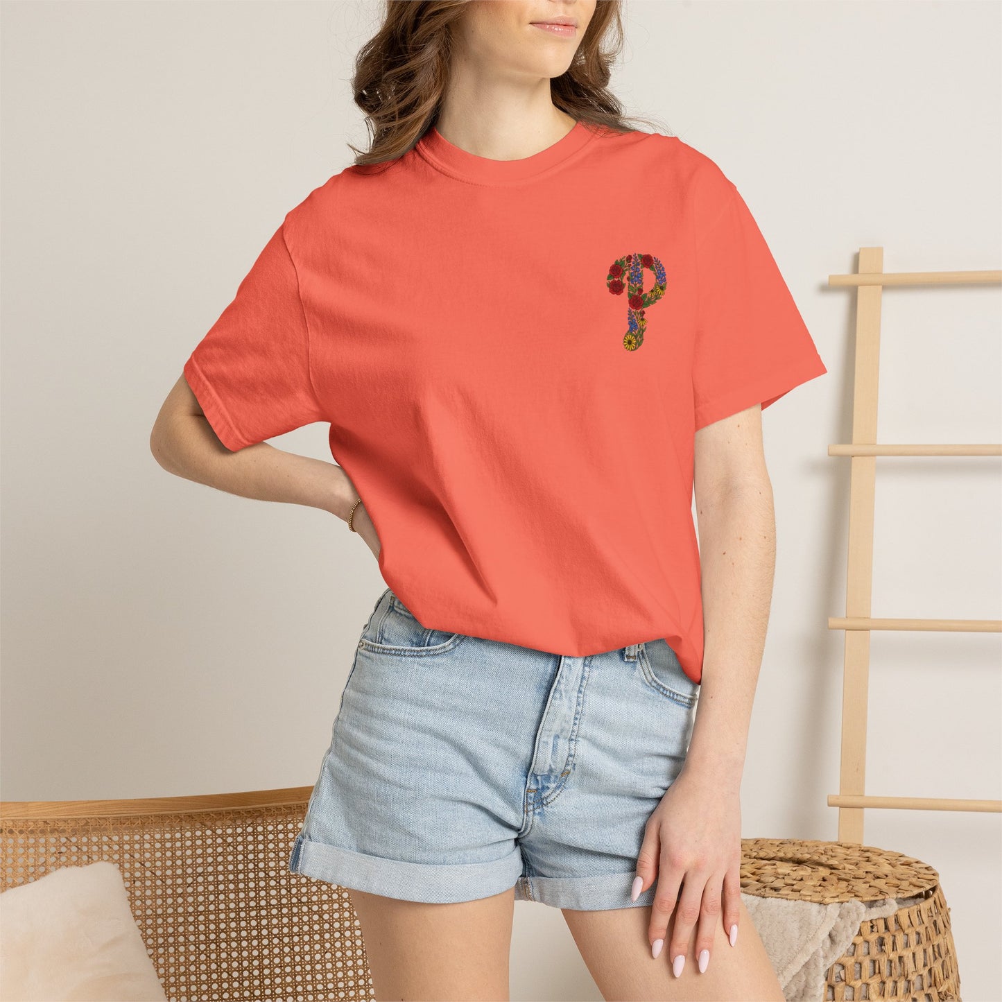 Floral P T-Shirt
