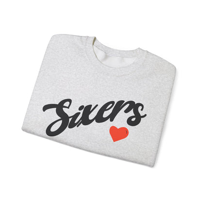 Sixers Heart Sweatshirt